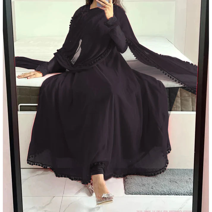 ZIYA FEB Women Gown Black Dress - Buy ZIYA FEB Women Gown Black Dress  Online at Best Prices in India | Flipkart.com